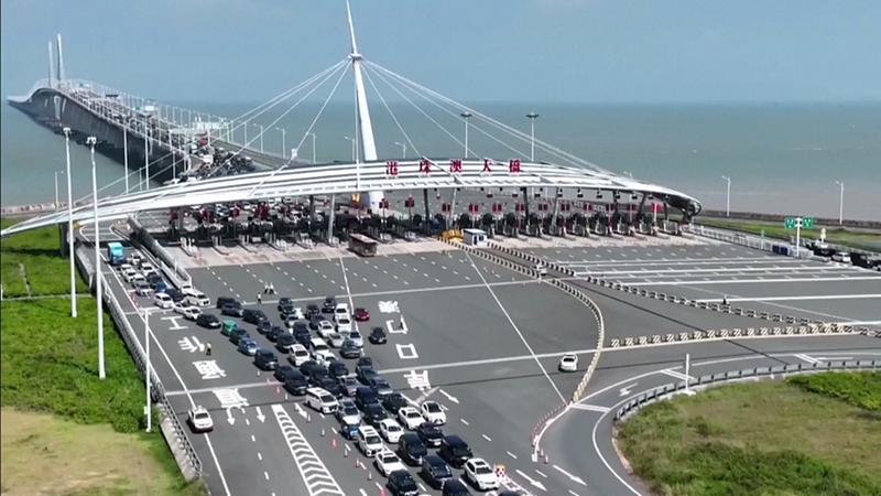 Мостът Хонконг - Джухай - Макао отчете нов рекорд